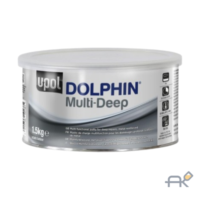 Шпатлёвка UPOL Dolphin Multi-Deep мультифункциональная с алюм. крошкой 1.5 кг